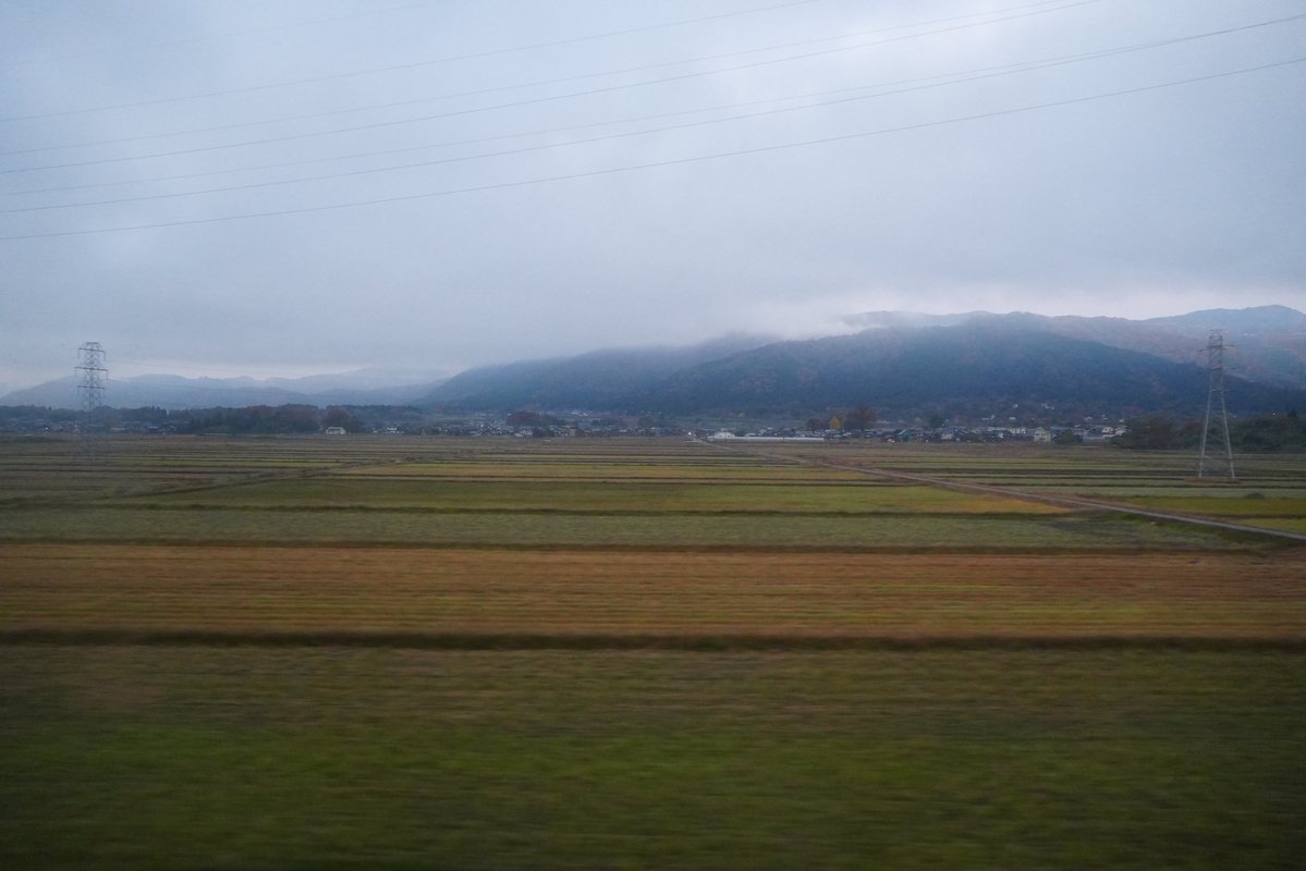 近江今津駅到着時の列車連結作業風景