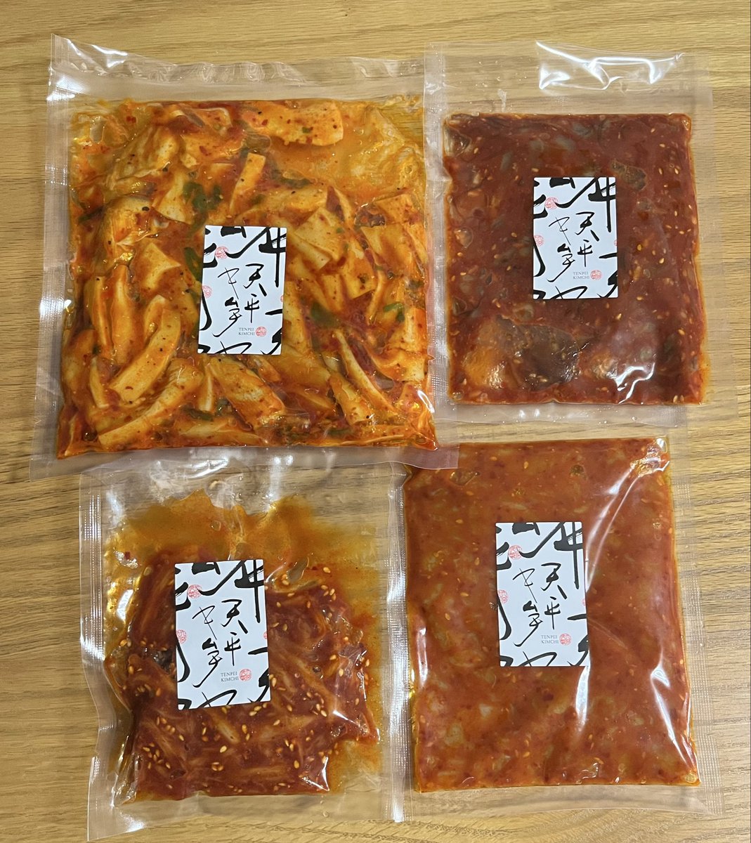 天平キムチ各種パック画像